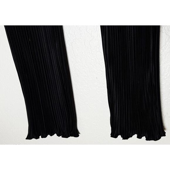 Rails Womens Rowan Pleated Pull On Pants Black Straight Leg Elastic Waist NWT XL - Picture 10 of 16